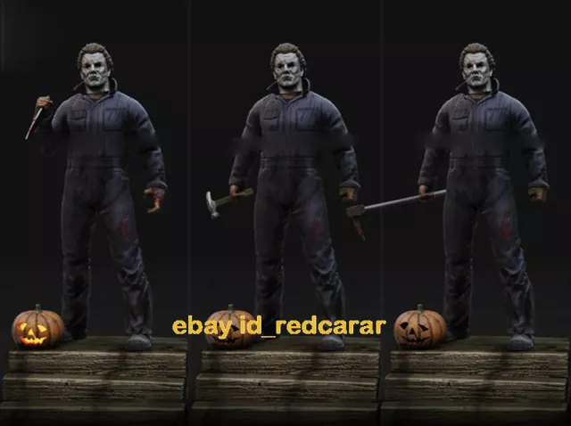 Michael Myers 3D Print Figure Model Kit Unpained Unassembled Garage Kits 1/6 1/8