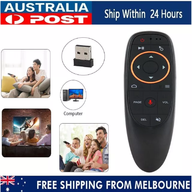 2.4G Voice Remote Control Wireless Keyboard Air Mouse for PC TV Android BOX Mini