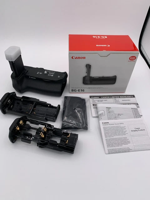 [Top Mint] Canon BG-E16 Battery Grip for EOS 7D Mark II From JAPAN #20231015