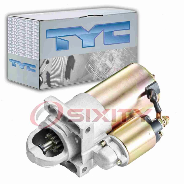 TYC Starter Motor for 2002-2005 Chevrolet Silverado 3500 6.0L V8 Electrical hc