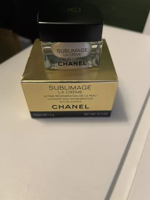 CHANEL Sublimage La Creme Ultimate Skin Regen .17 oz - New In Box