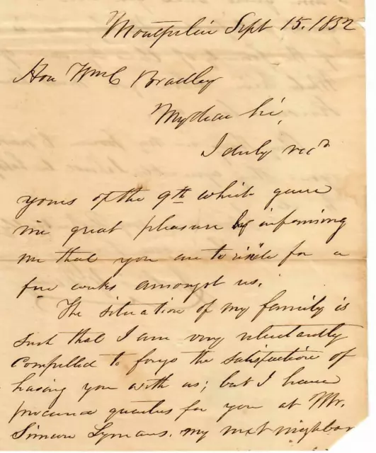 "National Life Ins Co" Julius Yemans Dewey Hand Written Letter