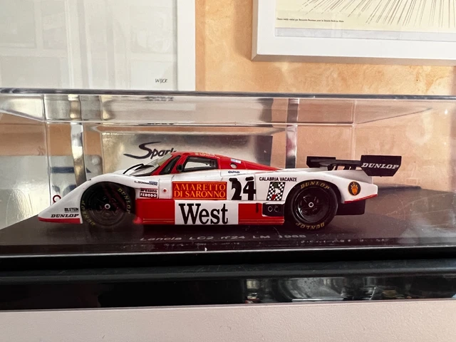 Diecast model cars Nissan R88 1/43 Spark C No.32 24h Le Mans 1988 A
