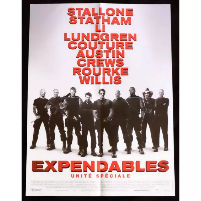 THE EXPENDABLES Affiche de film  40x60 - 2010 - Jason Statham, Sylvester Stallon