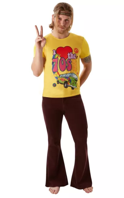 Rubie's Official I Love The 70's T-Shirt, Adult Costume - Small