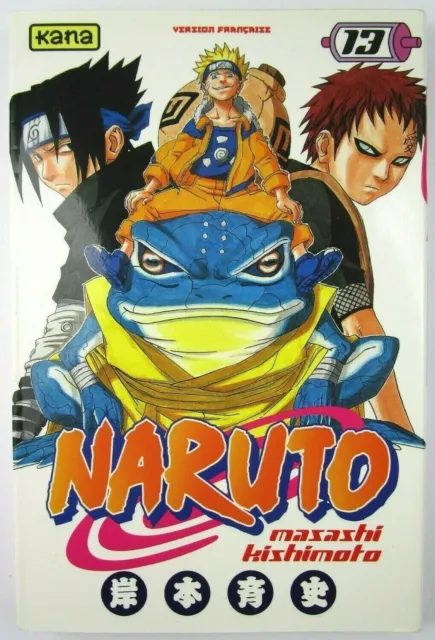 Manga Naruto Tome 13 Masashi Kishimoto Kana Fr Version Française