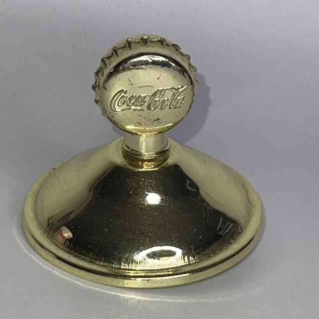 Coca Cola Touch Lamp With Stained Glass Shade REPLACEMENT TOP ONLY (READ)