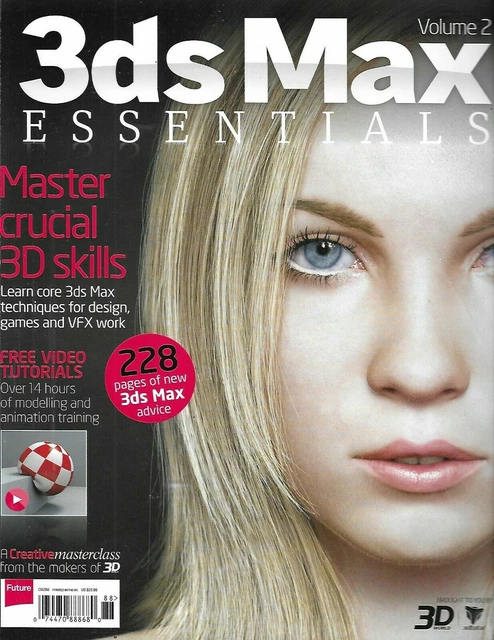 3DS MAX ESSENTIALS Volume 2 3D World Total Future Publishing Art Design ...