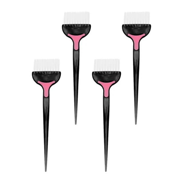 4PCS Professional Tint Brushes Tint Brush Set Salon Hair Dye Comb Hair Dye Brush