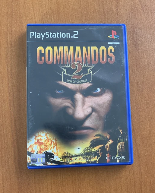 PS2 Commandos 2: Men Of Courage Playstation 2 Game With Manual