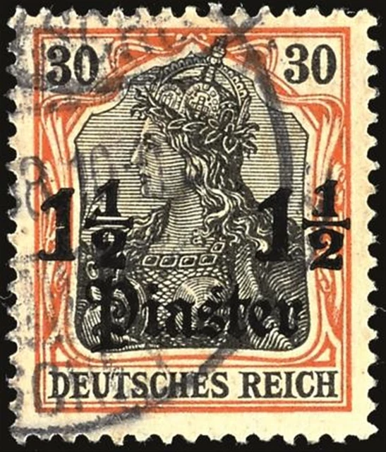 32321) Deutsche Post in der Türkei MiNr. 40I o geprüft Bothe BPP Mi. ohne Preis