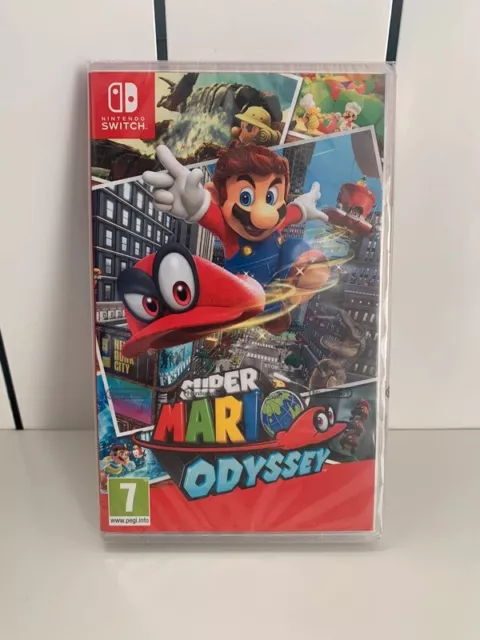 Super Mario odyssey EN BOITE Nintendo Switch  !!! lire description !!!