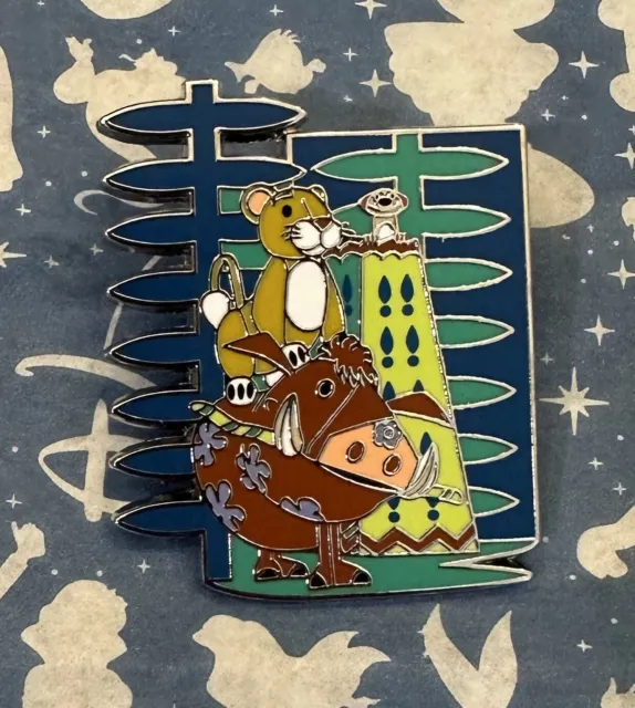 Disney Parks 2023 It’s A Small World Mystery Pin: Lion King
