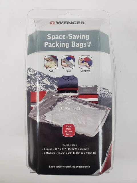 Swiss Wenger Travel Bag Space Saving Bags Luggage Storage Brand New Sealed