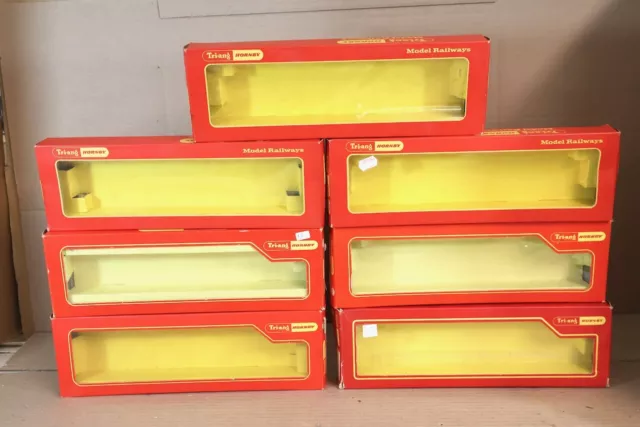 TRIANG HORNBY EMPTY COACH BOX for 1960'S STYLE COACHES Take your Pick oi