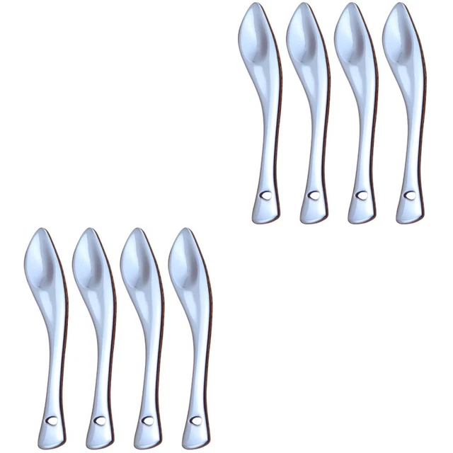 8 Pcs Metal Spoon Makeup Scoop Spatula Face Cream Eye Beauty