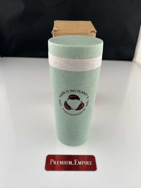 Biodegradable & Compostable Cup With Lid (LIGHT GREEN) 12oz NEW