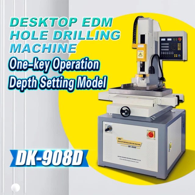 0.3-3.0mm Desktop EDM Hole Drilling Machine Depth Setting & One-Key Operation