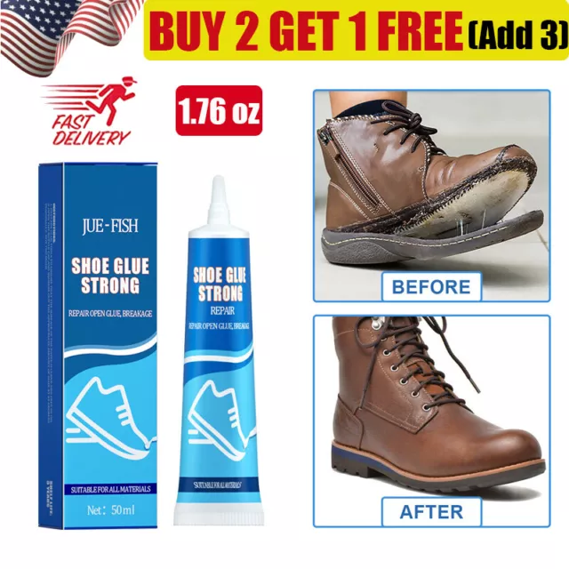 Strong Shoe Glue Sole Repair Adhesive Waterproof for Sneaker Leather Sport Shoes