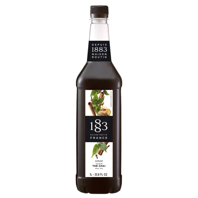 Maison Routin 1883 Sirup Chai Tee, 1,0L PET 1er Pack