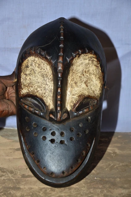 African tribal art, lega mask from congo