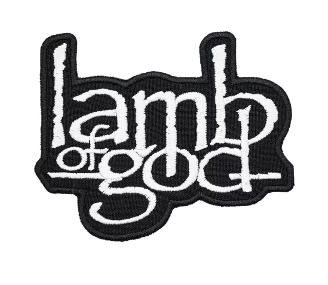 Lamb Of God Patch | LoG American Groove Thrash Death Metal Metalcore Band Logo