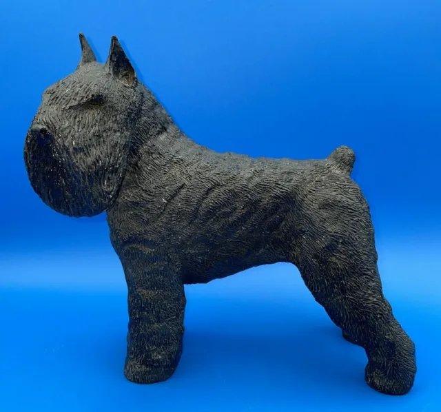 Ric Chashoudian *Large* Bouvier Des Flandres Dog Figurine, Signed, 1981