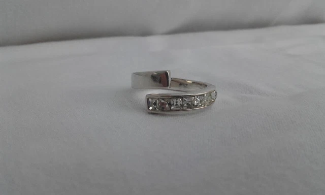 Bague En Argent Massif Vintage - Taille 52, Argent Sterling 925 - Occasion Parfait état