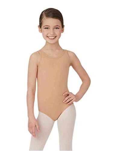 Capezio Girls' Toddler Team Basic Tank Leotard,, Light Suntan, Size Toddler spNF