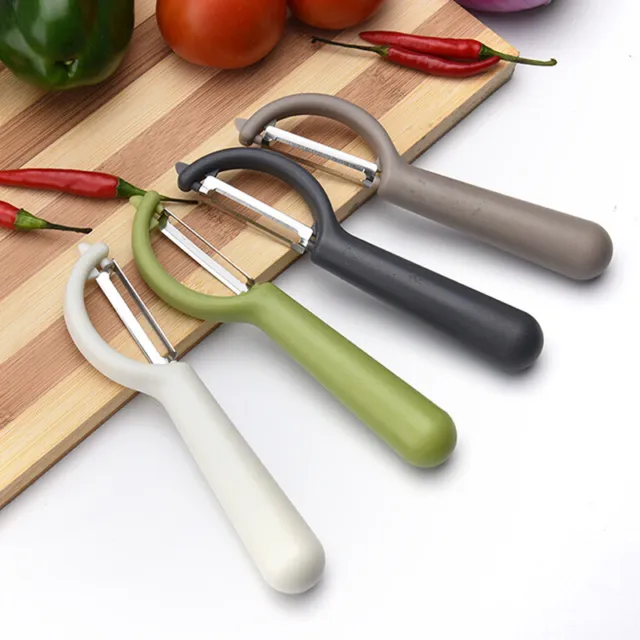 fruit peeler stainless steel blade cucumber potatoes carrots cooking tools#