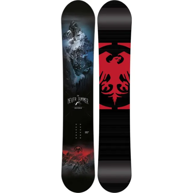 Never Summer Chairman 164 Carbon Freeride Snowboard ABSOLUT PREMIUM HIGH-END