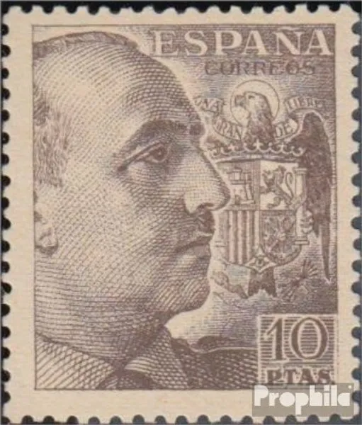 Espagne 857C avec charnière 1939 franco