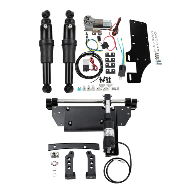 REAR AIR RIDE Suspension Electric Center Stand For Harley Touring