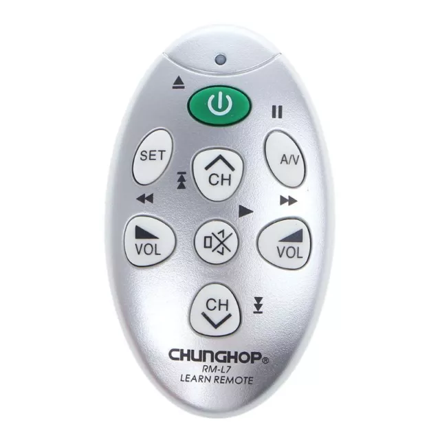 RM-L7 IR Learning Remote Control with 7 Keys for DVD VCD TV VCR CBL SAT