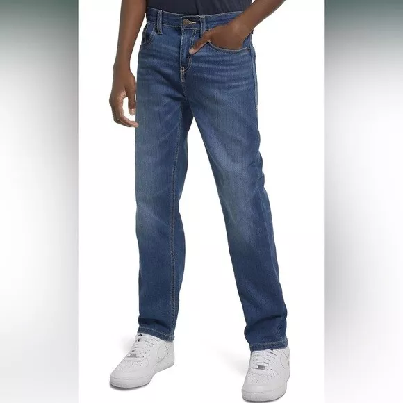 Levi’s 514 Slim Straight Blue Denim Jeans 25” x 25” Youth 10