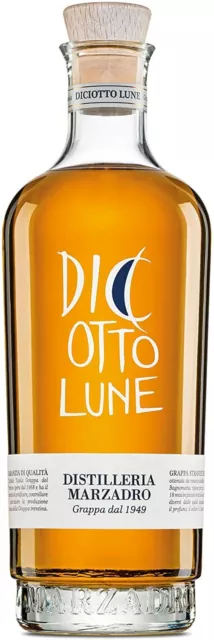 Marzadro, Grappa le Diciotto Lune, invecchiamento 18 mesi-bot. in vetro da 700ml