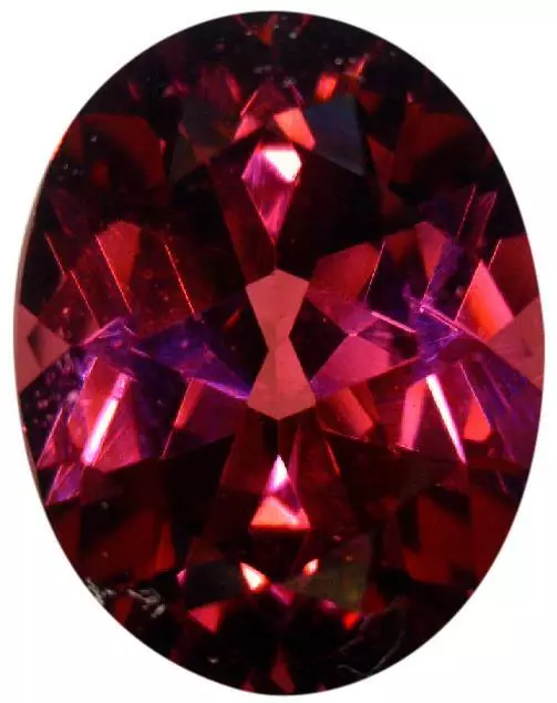 Natural Extra Fine Raspberry Red Rhodolite Garnet - Oval - Tanzania - AAA+ Grade