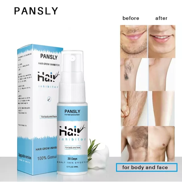Pansly Haar Wachstum Hemmstoff Schmerzlos Entfernung Spray Gemächt Shrink Po ♯