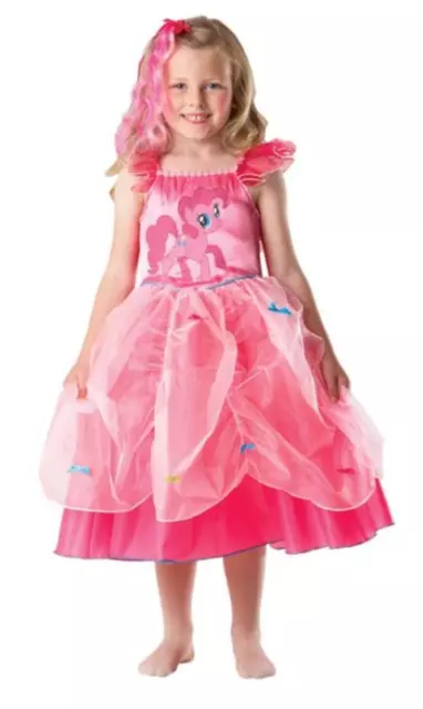 NEW My Little Pony Pinkie Pie Dress Girls Rubies Fancy Dress Costume