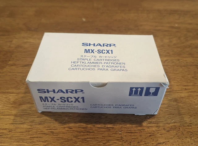 Mx-Scx1 Sharp Staple Cartridge-Pack Of 3 - New Open Box
