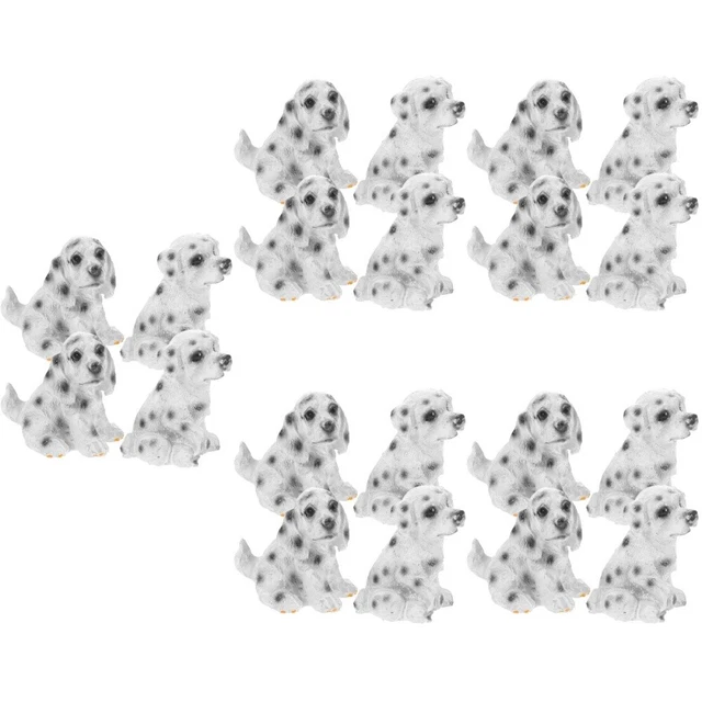 20 pz cane giocattolo mini figura festa preferito adorabile giocattolo in miniatura