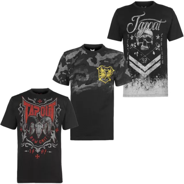 Tapout Lifestyle T-Shirt Tgl S M L XL 2XL XXL Té Mma UFC Misto Marziali Nuovo