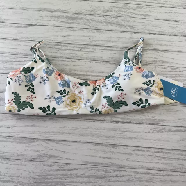 O'Neill Arabella Floral Bikini Top Size Large