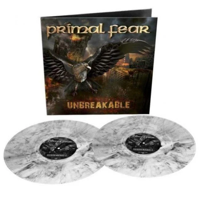 Primal Fear - Unbreakable (Ltd. Ed. 2020 2LP White/Black Marbled Vinyl gatefold