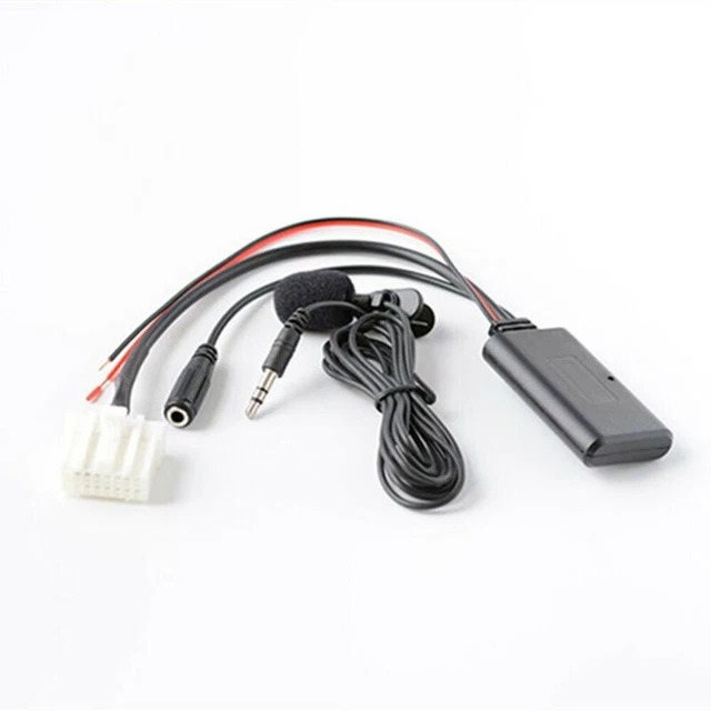 Voiture Audio Bluetooth Haut-Parleur Musique Câble Adaptateur Avec / Micro for