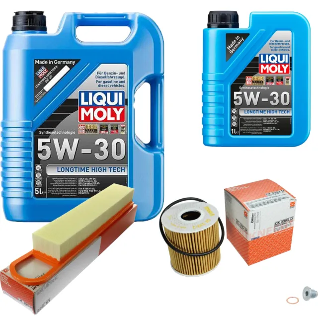 Mahle Inspection Set 6 L Liqui Moly 5W-30 Longue Date pour Mini Cooper, One