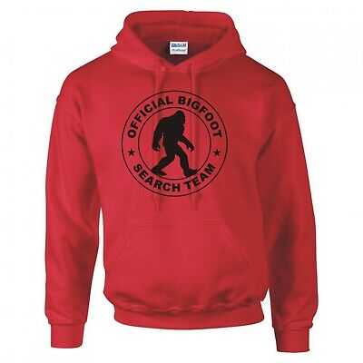 Funny Bigfoot Conspiracy "Official Search Team" Hoodie
