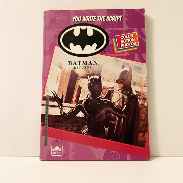 VINTAGE 1992 BATMAN Returns You Write The Script Paperback Book $15.31 ...