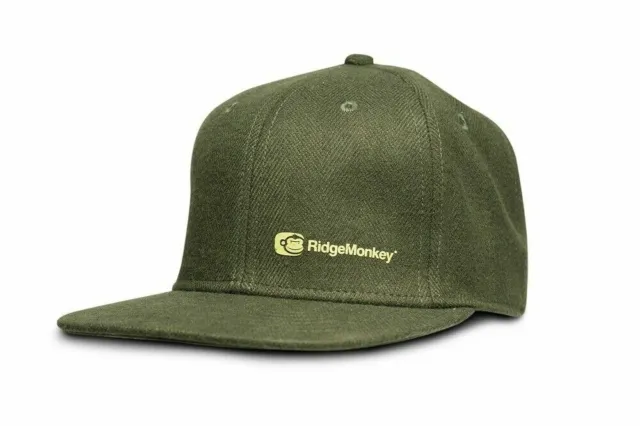 Ridgemonkey Apearel DropBack Druckknopflasche Mütze NEU Karpfenangeln Kopfbedeckung 2