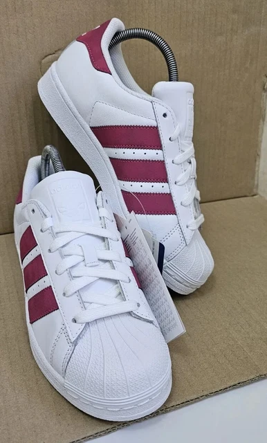 BNWT ADIDAS SUPERSTAR Cerise Holographic Trainers White Size Uk 4.5 Rare  New 49.50 - PicClick UK